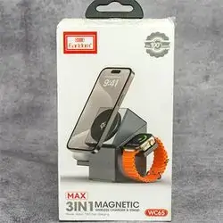 Earldom Max 3In1 Magnetic Wireless Charge & Stand Wc65