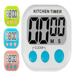 Small Timer for Kids Teachers Supplies Digital Kitchen Timers for Cooking Magnetic Classroom Timer size 7.5*6.8 cm 