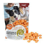 Duvo Chicken & Cod Hearts 180g