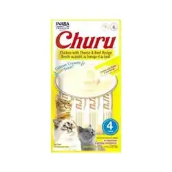 Churu Chicken with cheese and beef recipe 56g