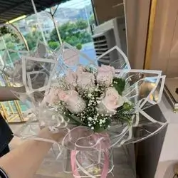 Pink Rose And Frmisk