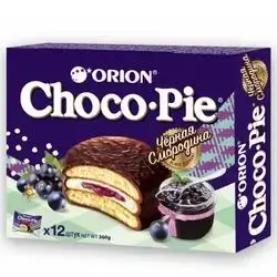 Orion Choco-Pie Black Currant 360g