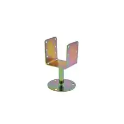 Pergola Post Bases Economical 80 Mm