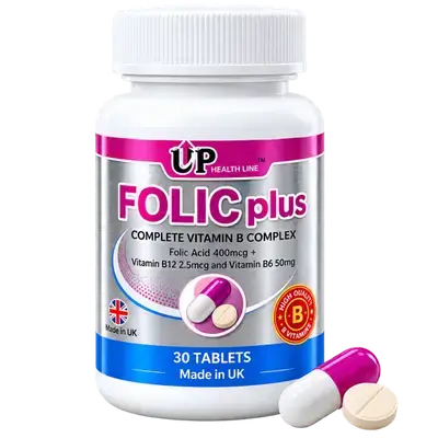 ultra pure - folic plus (30 tablets)