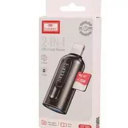 Earldom ET-OT103 OTG Card & Wireless Adapter Reader - Lightning