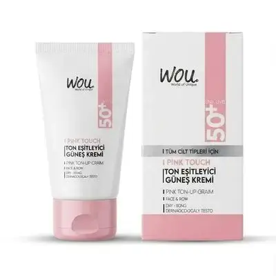 Wou Pink Touch Sunscreen 50+
