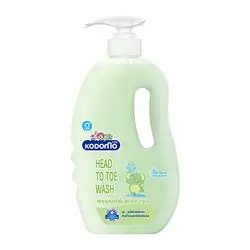 Kodomo Baby Shampoo Head Toe Wash 800 Ml