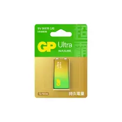 GP Ultra Alkaline 9V Batteries
