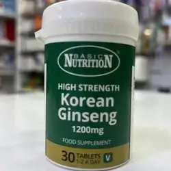 Korean ginseng tablet