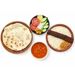 1 Shish Kebab On Rice