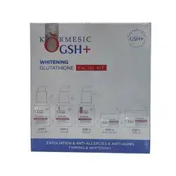 WHITENING GLUTATHIONE FACIAL KIT (CLEANSER, TONER, SERUM, EYE CREAM, CREAM)