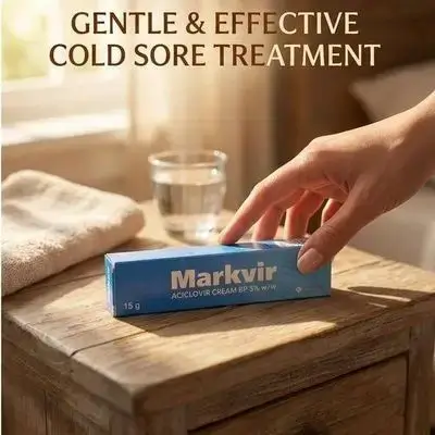 Markvir Aciclovir Cream BP 5% w/w – 15 g