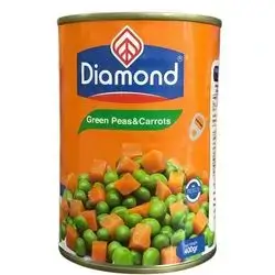 Green Peas & Carots Diamond 400g
