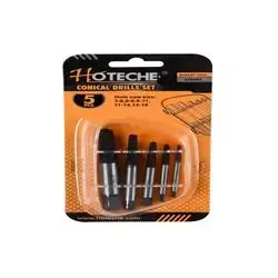 5Pcs Conical Drills Set