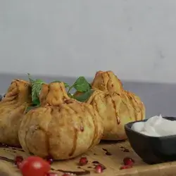 Chicken khinkali