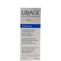 Uriage Xemose Lipid-Replenishing Anti-Irritation Cream Nourishes, Protects, Soothes Itching sensations 200ml