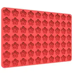 lovely flower 70-Cavity Silicone Mold, Plum Blossom Shaped