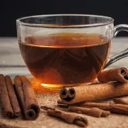 Tea with cinnamon