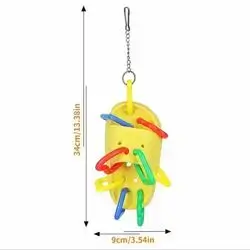 Parrot toy in sandal shape
