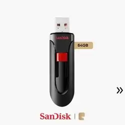 SanDisk Cruzer Glide 3.0 USB Flash Drive – 64GB