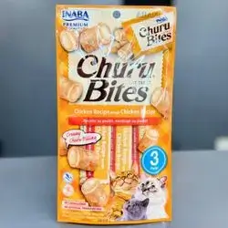 Churu Bites Chicken Recipe wraps 3 Packs