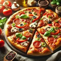Vegetable Pizza