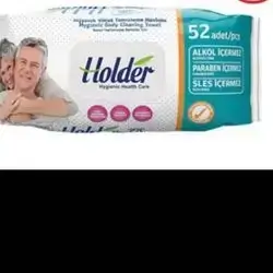 HOLDER HYGIENIC ADULT WET WIPES 52S