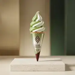 Green + White