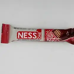 Ness One Wafer Jek Jock Covered With Chocolate & Milk 35G