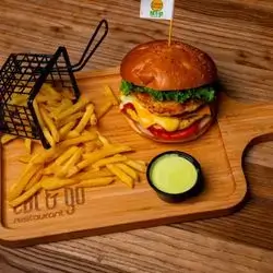 Double Chicken Burger