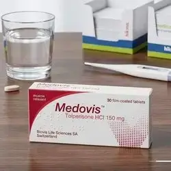 Medovis (Tolperisone 150 mg) 30 tablets