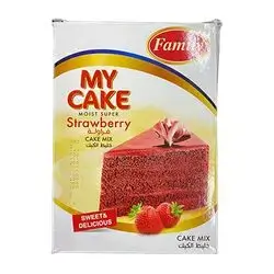 Family Cake Mix Strawberry 450g