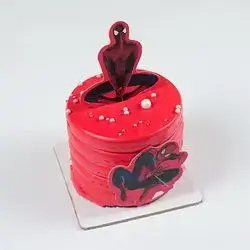 Mini Red Chocolate Birthday Cake - M5