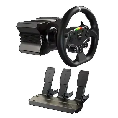 MOZA Racing R5 Direct Drive Sim Racing Bundle — 5.5 Nm Torque Base with SR-P Lite Pedals