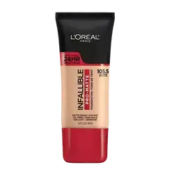 INFALLIBLE Pro-Matte Oil-Free Up To 24HR Foundation 105.5 Light Biege _ L'OREAL