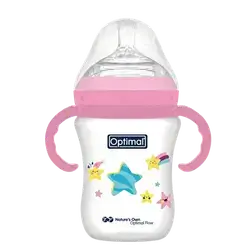 Mamilla Teat Double Anti Colic 2 From 6-18 Months PINK 300ml OPB-1093(P) _ Optimal