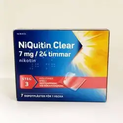 NiQuitin Clear ( 7mg/24 timmar )