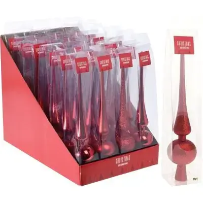 Tree Top 29Cm 3Ass Red
