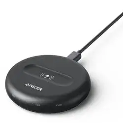 ANKER/PowerWave 5W Wireless Charging Pad for Echo Buds 2nd Generation (Made for Amazon Certified)
