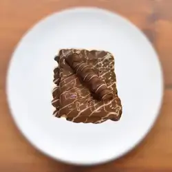 Waffle with Kinder Bueno