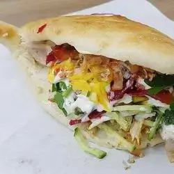Iraqi Chicken Shawarma Sandwich