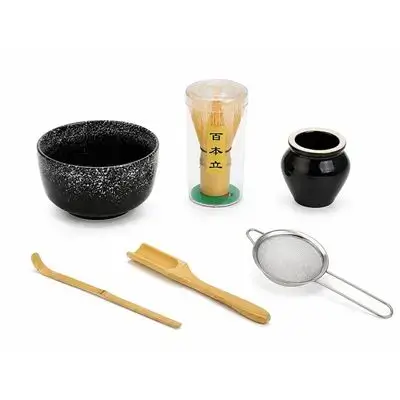 Traditional Matcha Tea Set – 6 Pieces