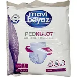 Mavi Bayaz Adult Pants Large 8 Pcs