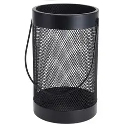 Lantern Iron Mesh Black Clr