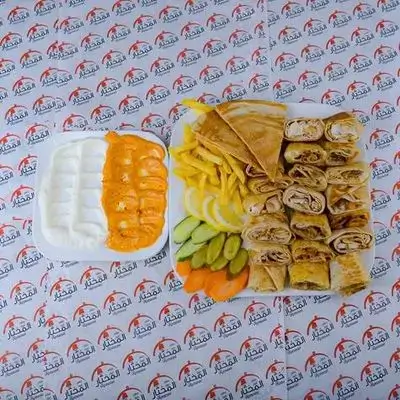Double Arabic Chicken Shawarma Meal