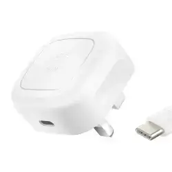 Belkin 20W USB-C Compact Wall Charger + USB-C Cable - White
