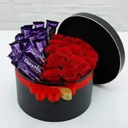 Imported Natural Flower Box – 17 Flowers