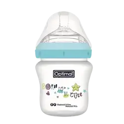 Mamilla Teat Double Anti Colic 1 From 0-6 Months BLUE 210ml OPB-1090(B) _ Optimal