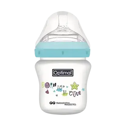 Mamilla Teat Double Anti Colic 1 From 0-6 Months BLUE 210ml OPB-1090(B) _ Optimal