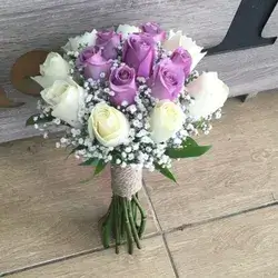 The Bride's Flower-Purple&White